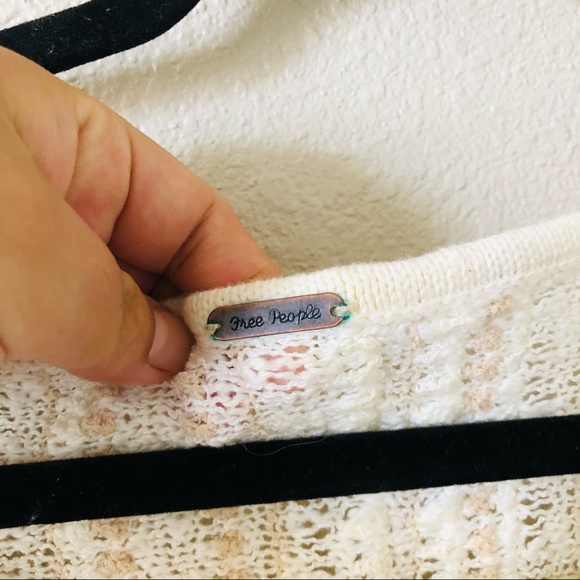 Free People Blackbird Crochet Blouse - Picture 5 of 7